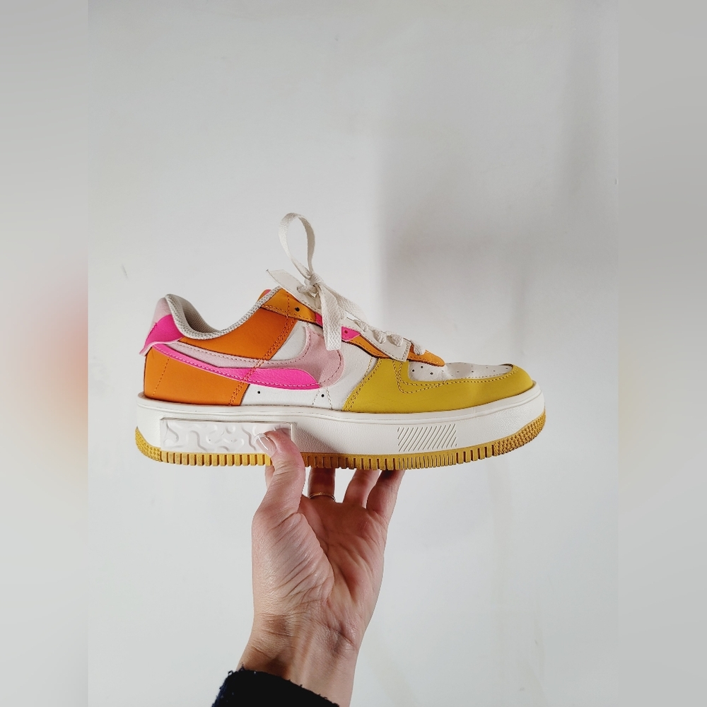 Nike Air Force 1 Fontana Sneakers, Size 10 - Picture 1 of 6